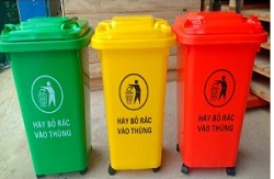 Thùng rác nhựa HDPE 30 lít