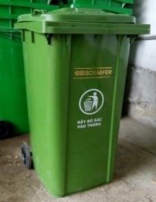 thùng rác nhựa HDPE 240 lít SSI