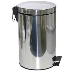 thùng rác inox đạp chân 12 lít