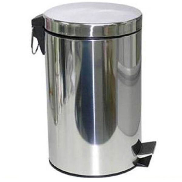 thùng rác inox đạp chân 12 lít