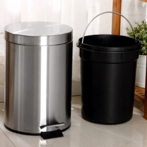 thùng rác inox đạp chân 8 lít