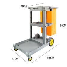 xe dọn vệ sinh 3 tầng