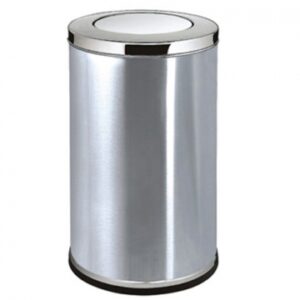 thùng rác inox nắp lật 480x830 mm
