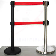 Cột chắn inox 2 dây 13 d9