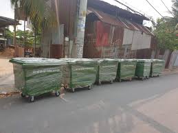 Xe thu gom rác 3 4 banh 3