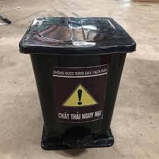 Trang chủ 10 thùng rác y tế 15 lít màu đen